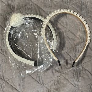 PEarl head bands set of 2